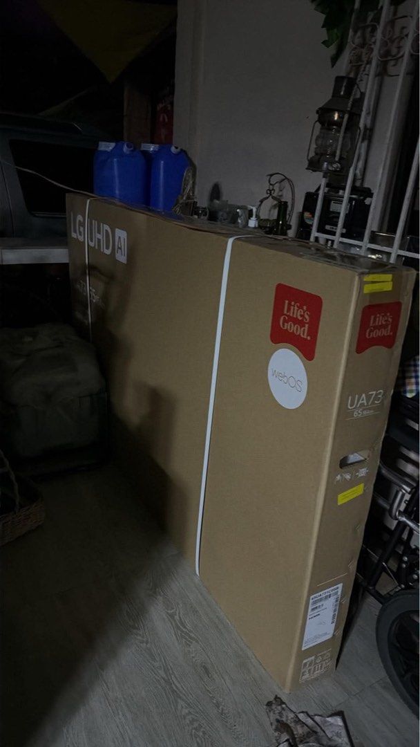 LG UHD AI 65(164cm) (Category: TV) located in Quezon City. Submitted by headline. (Listing ID 1470887637, Image 2). Description: LG UHD AI UA73 65(164cm) AI PROCESSOR 4k HDR10 PRO BRAND NEW FOR ONLY:47,000php FOR PICK UP ONLY!.
