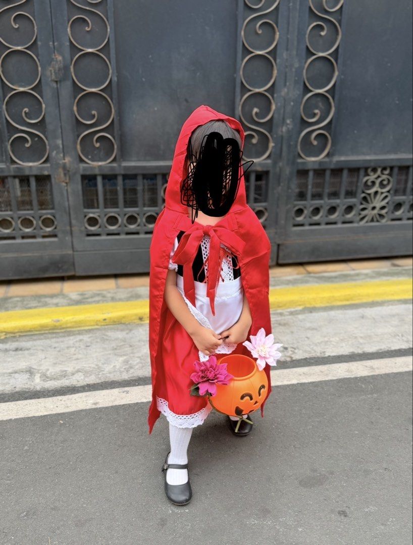 Little Red Riding Hood (Category: Babies & Kids Fashion) located in Manila. Submitted by bethyliciouuuus (Listing ID 1470829119, Image 1). Description: Used once for 2 hours 3 to 5t Bought at 1200.