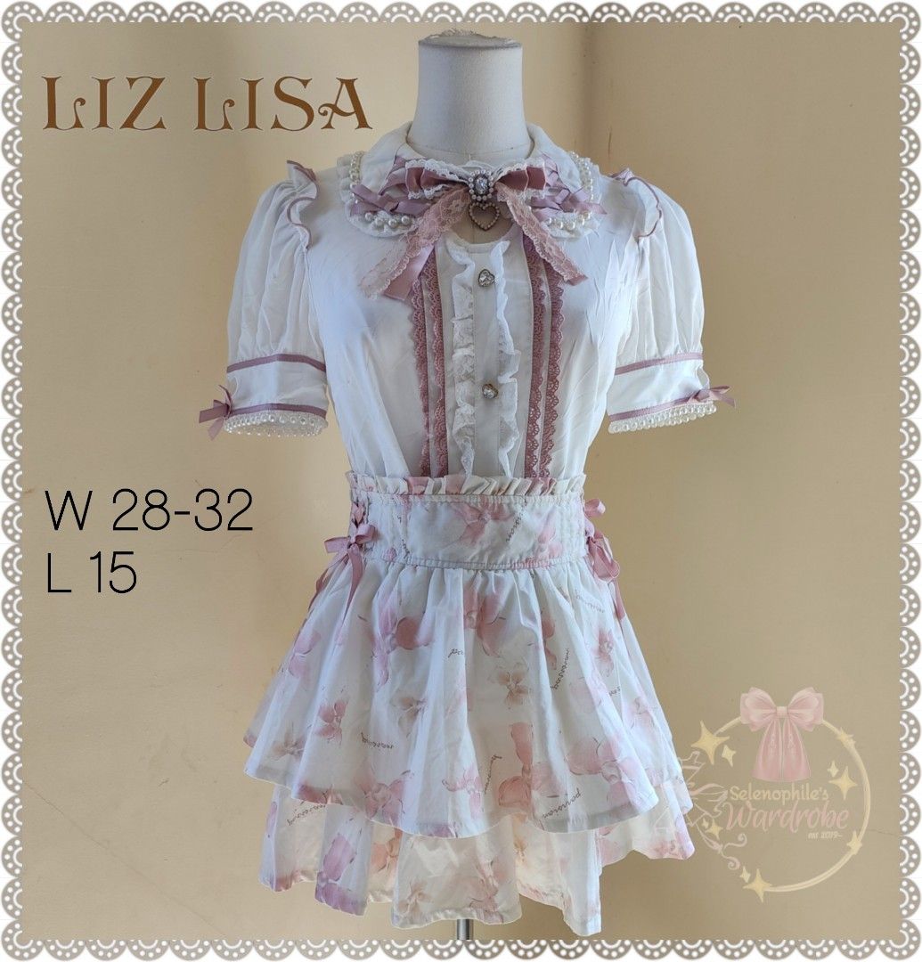 Liz Lisa Ribbon Sukapan (Category: Skirts) located in Batangas. Submitted by selenophile__ (Listing ID 1470923579, Image 1). Description: .