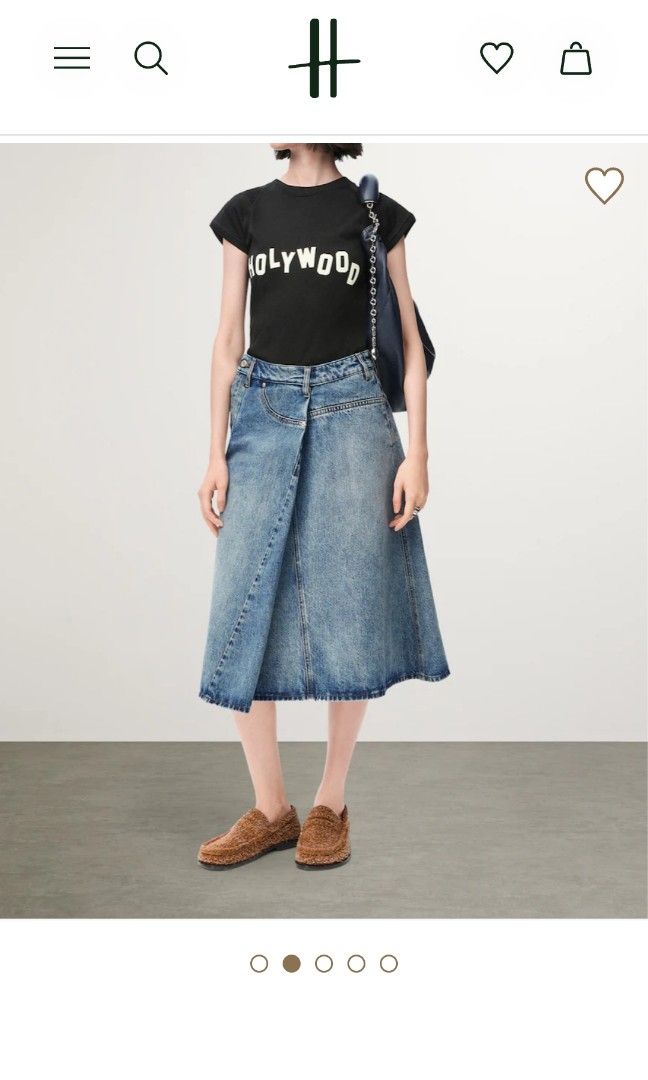 LOEWE Reconstructed Denim skirt (Category: Luxury Apparel) located in General Santos City (Dadiangas). Submitted by silvervintage77 (Listing ID 1470770386, Image 2). Description: LOEWE Reconstructed Denim skirt like new Authentic 10/10 color rate Size 38 on Tag Fits Medium to Large Cut main Wash Tag Good as new.