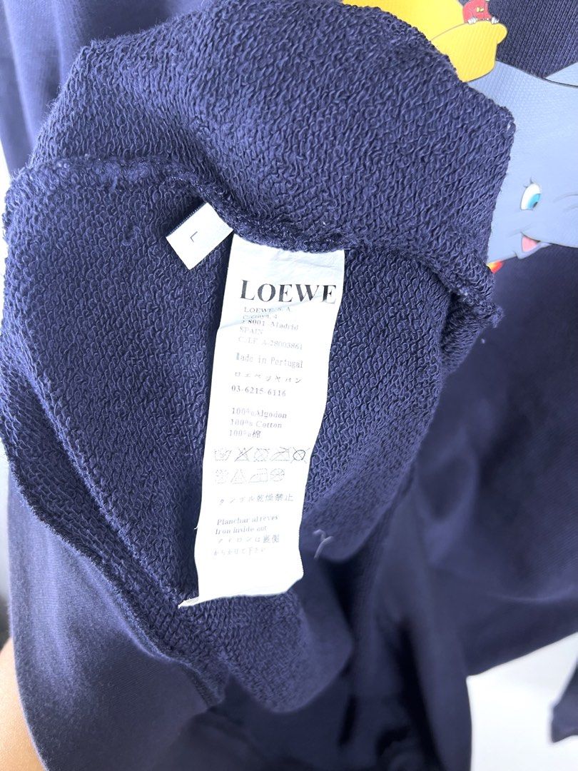 ‎“LOEWExDISNEY” DUMBO SCRPT SWTR (Category: Activewear) located in Taguig. Submitted by ldm.ph (Listing ID 1470747098, Image 3). Description: ‎(LDM-E-0295) ‎Size:ACTUAL FIT:LARGE ‎Dimensions ‎Inches width:20 ‎Inches length:29 ‎Condition: EXCELLENT ‎Color rate:9.5 ‎Flaws:❌ ‎(READY TO WEAR) .
