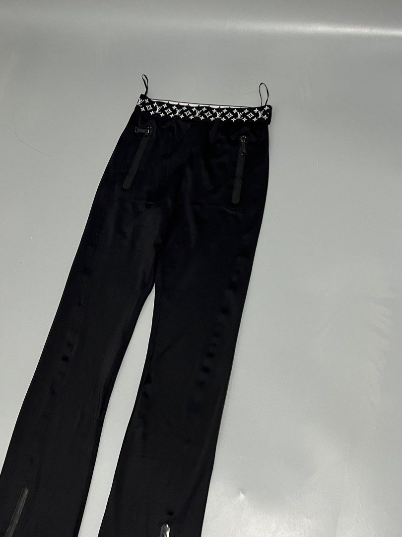 Louis Vuitton - Wide Leg - Monogram - Zip on hem! (Category: Other Bottoms) located in Cavite. Submitted by asianluxe (Listing ID 1470895868, Image 2). Description: Louis Vuitton - Monogram - Wide Leg - Flat measurements! Length: 41.5 inches Waist: 24 inches strechable garter waist! Inseam: 32 inches Thigh: 9 inches Leg opening: 7.5 inches Excellent Condition Very presentable No flaw .