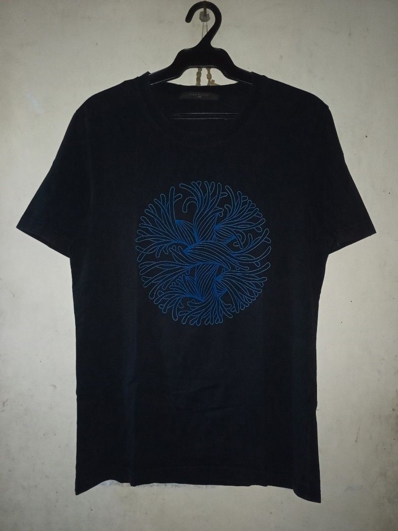 Louis Vuitton Christopher nemeth rope tee (Category: Tshirts & Polo Shirts ) located in Manila. Submitted by kenny200024 (Listing ID 1470748514, Image 1). Description: Louis Vuitton Christopher nemeth rope tee - size medium - actual measurement width 18.5 | length 27 - good condition - issue pin hole, seen on pic DM 📥.