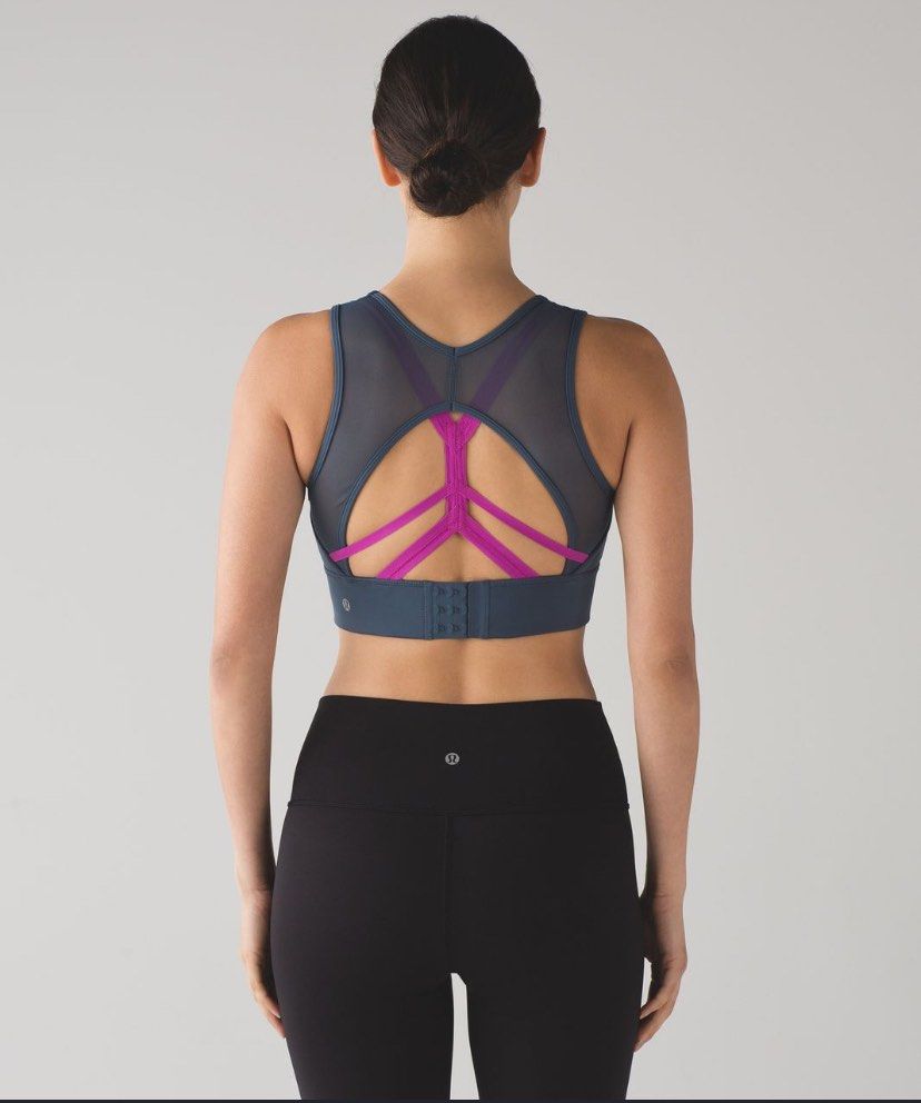 Lululemon | rising salutation bra / dot 6 (Category: Activewear) located in Cebu City. Submitted by rarathriftedcb (Listing ID 1470854765, Image 1). Description: Lululemon ✅ Rising salutation bra Astro blue / polar pink Dot 6 on tag Small - medium Padded 750pesos + sf 95 Reflectorize logo Location : Cebu city Page : rara thrifted Jnt nationwide Message us 📩.