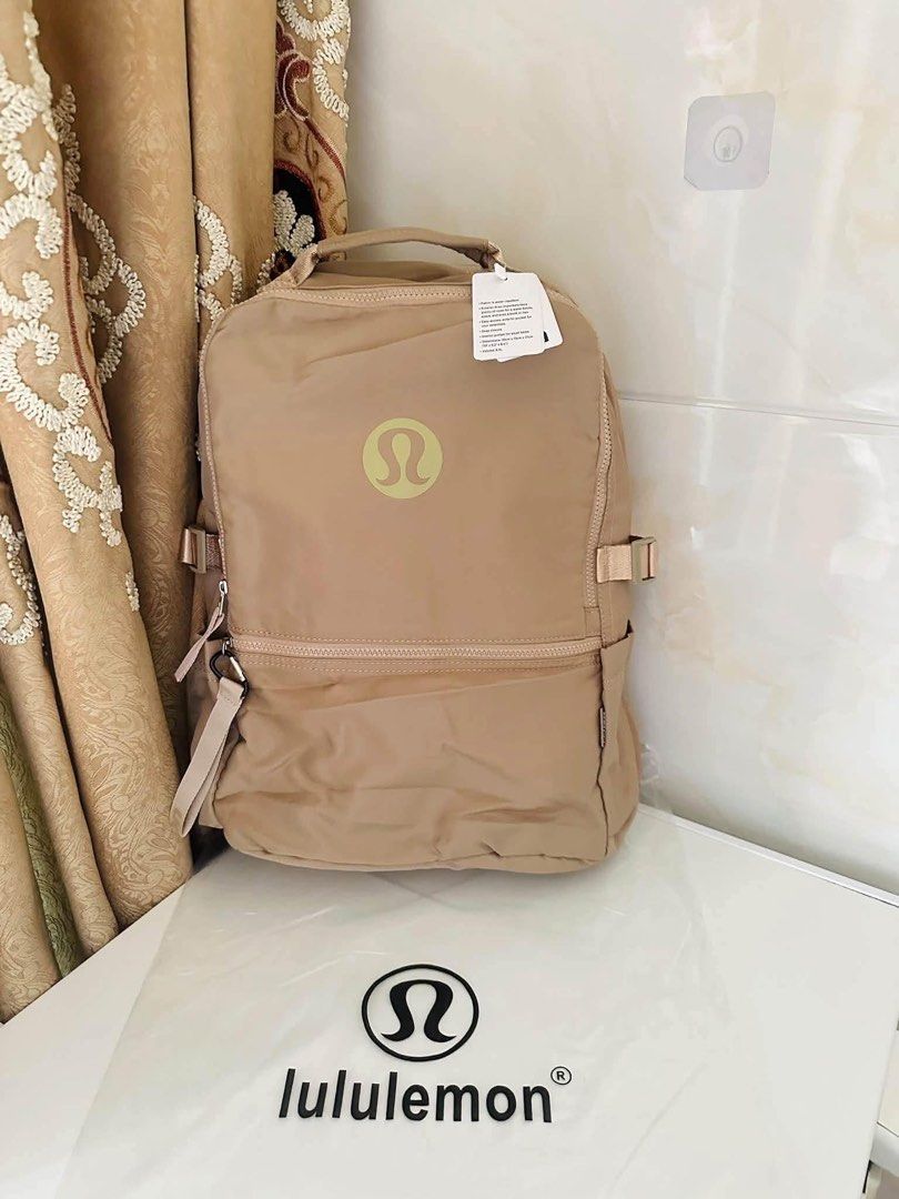 Lululemon Backpack Unisex (Category: Backpacks) located in Quezon City. Submitted by stuffs.hellyy (Listing ID 1470918367, Image 2). Description: actual photo posted.