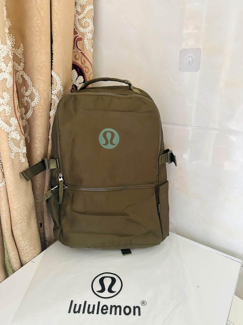 Lululemon Backpack Unisex (Category: Backpacks) located in Quezon City. Submitted by stuffs.hellyy (Listing ID 1470918367, Image 1). Description: actual photo posted.