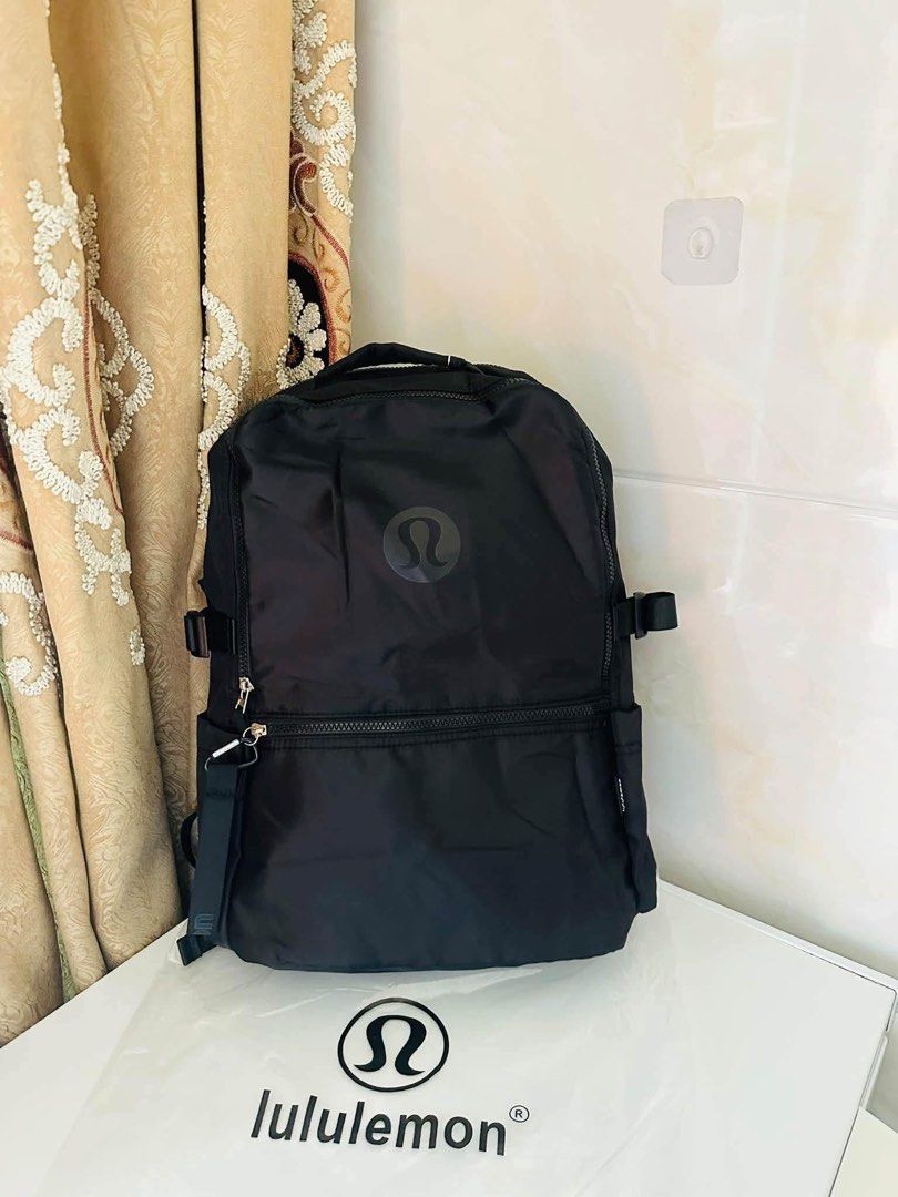 Lululemon Backpack Unisex (Category: Backpacks) located in Quezon City. Submitted by stuffs.hellyy (Listing ID 1470918367, Image 3). Description: actual photo posted.