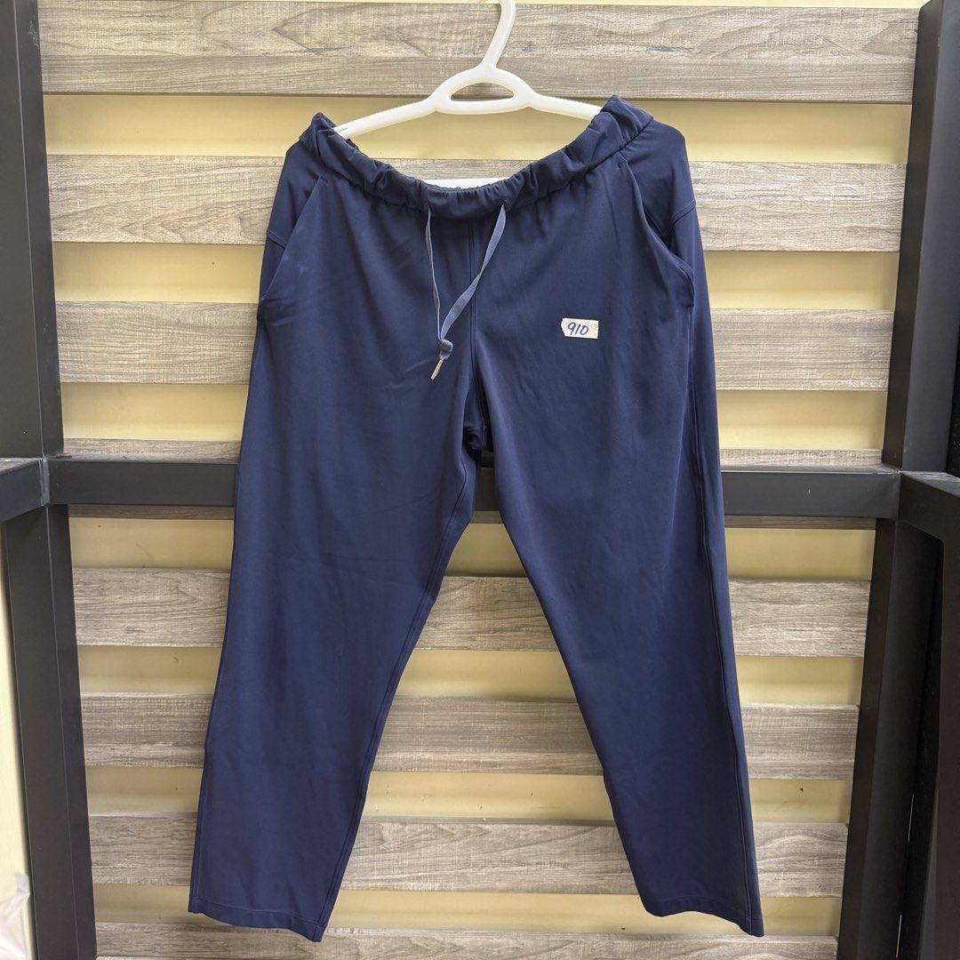 Lululemon Blue Joggers (Category: Other Bottoms) located in Mandaluyong City. Submitted by bestdressedph2025 (Listing ID 1470855968, Image 1). Description: MOP: GCash MOD: Lalamove/J&T LOCATION: Brgy. Addition Hills, Mandaluyong Discount avail for multiple items. Dimensions in Inches: Waist: 32 Length: 35 Size on Tag: US 8 (170cm) PM for inquiries!.