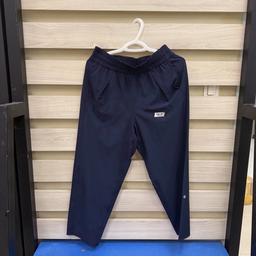 Lululemon Dark Blue Joggers (Category: Other Bottoms) located in Mandaluyong City. Submitted by bestdressedph2025 (Listing ID 1470855192, Image 1). Description: MOP: GCash MOD: Lalamove/J&T LOCATION: Brgy. Addition Hills, Mandaluyong Discount avail for multiple items. Dimensions in Inches: Waist: 30 Length: 34 Size on Tag: US 8 (170cm) PM for inquiries!.