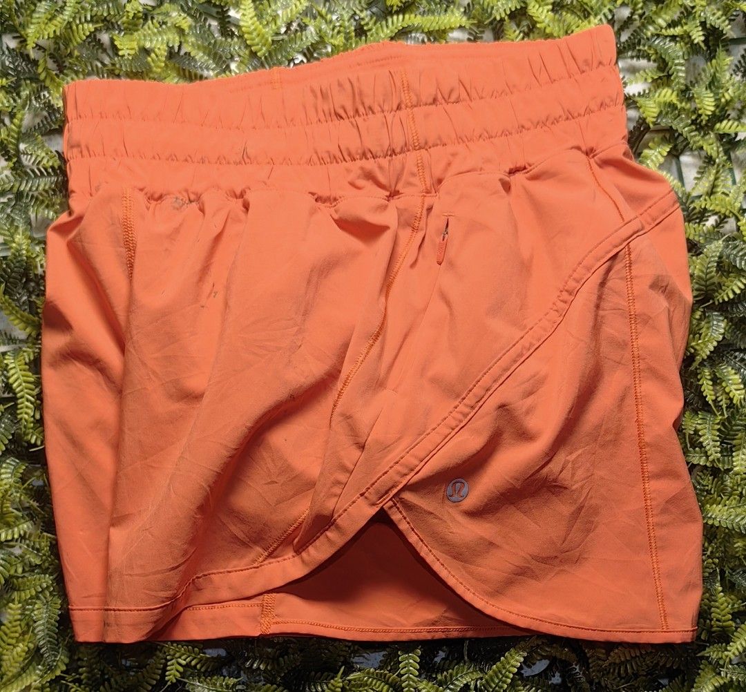 Lululemon Orange Athletic Shorts (Category: Shorts) located in Valenzuela. Submitted by jordanarod0414 (Listing ID 1470792747, Image 2). Description: used but not abused original /legit/authentic kindly read description stated on the first picture. no cop /cod payment 1st.