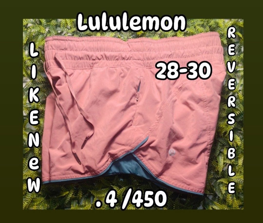 Lululemon Reversible Athletic Shorts Pink Teal Size 4 (Category: Shorts) located in Valenzuela. Submitted by jordanarod0414 (Listing ID 1470791726, Image 1). Description: used but not abused original /legit/authentic kindly read description stated on the first picture. no cop /cod payment 1st.