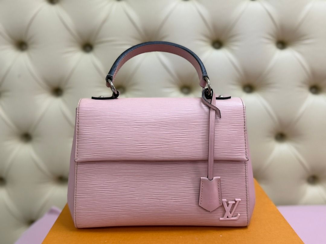LV Epi Cluny BB Bag (Category: Luxury Bags & Wallets) located in Famy. Submitted by azgeda (Listing ID 1470853009, Image 1). Description: Color: Rose Ballerine Epi Leather Hardware: Silver Slightly used --------- Inclusions: box dustbag -------- Asking price is listed Accepting Offers .