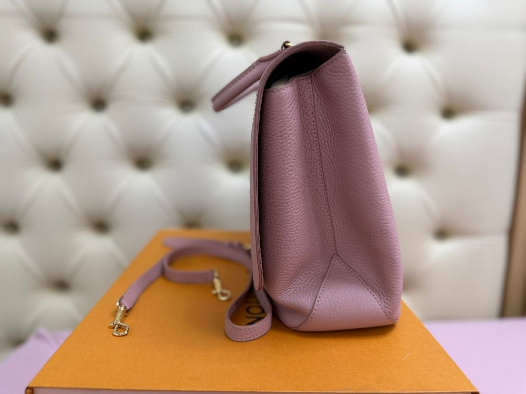 LV Magnolia Taurillon Leather Volta Bag (Category: Luxury Bags & Wallets) located in Famy. Submitted by azgeda (Listing ID 1470852756, Image 2). Description: Color: Magnolia Hardware: Goldtone Rarely used --------- Inclusions: box dustbag -------- Asking price is listed Accepting Offers.