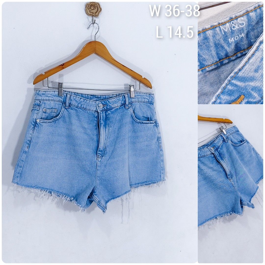 M & S Mom Shorts (Category: Shorts) located in Marikina City. Submitted by closetessentials07 (Listing ID 1470775496, Image 1). Description: W 36-38.