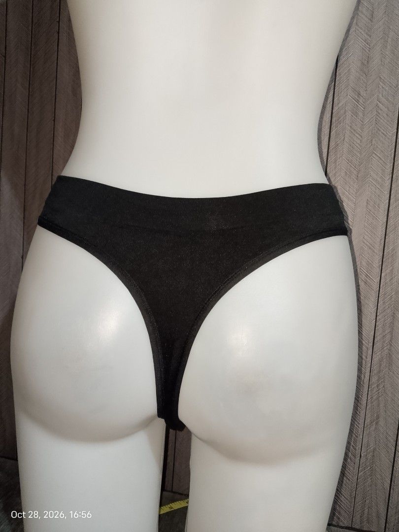 M: Grankee black thong panty (Category: Undergarments & Loungewear) located in Manila. Submitted by truecrystal-1407 (Listing ID 1470824623, Image 3). Description: .