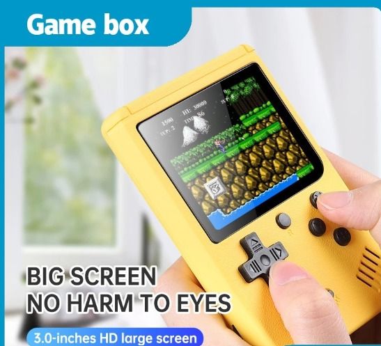 Macaron Color Handheld Game Console Children Student Nostalgic Toy 500 ...