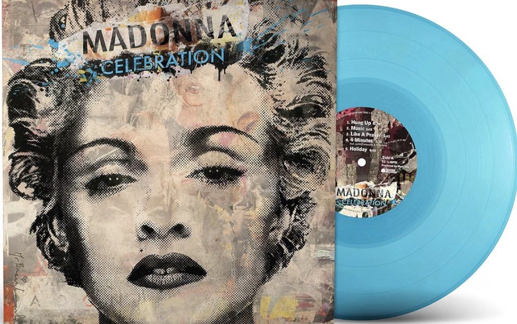 Madonna Celebration Vinyl (Translucent Light Blue LP) (Category: Vinyls) located in Bacoor. Submitted by jescords (Listing ID 1470901493, Image 1). Description: Preorder Madonna Celebration Vinyl (Translucent Light Blue LP).