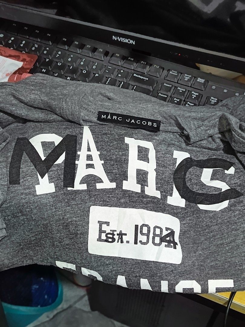 Marc Jacobs Shirt (Category: Luxury Apparel) located in Cebu City. Submitted by negotiableprice22 (Listing ID 1470926731, Image 1). Description: Marc Jacobs Shirt size Small on tag made in USA Dimes Width 17.5 inch Length 25.5 inch very good fit , stretchable available accepting offers.