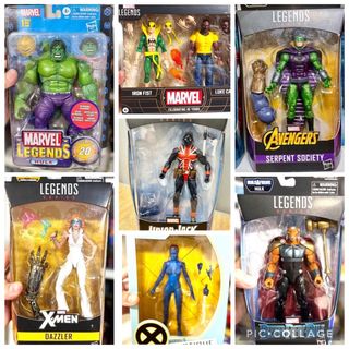 Marvel legends Psylocke purple hair variant Gladiator Multiple Man ...