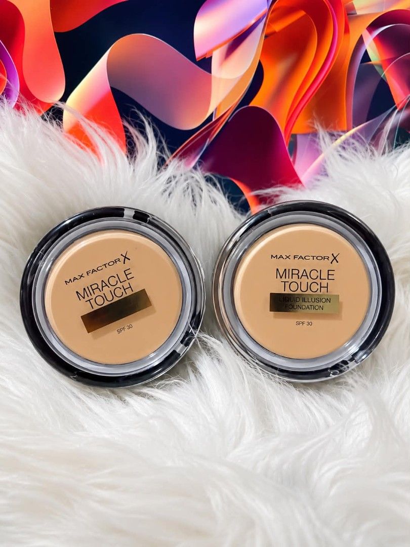 Max Factor Miracle Touch Cream-to-Liquid Foundation (Category: Makeup) located in Rizal. Submitted by wiseowl_765825 (Listing ID 1470910038, Image 1). Description: .