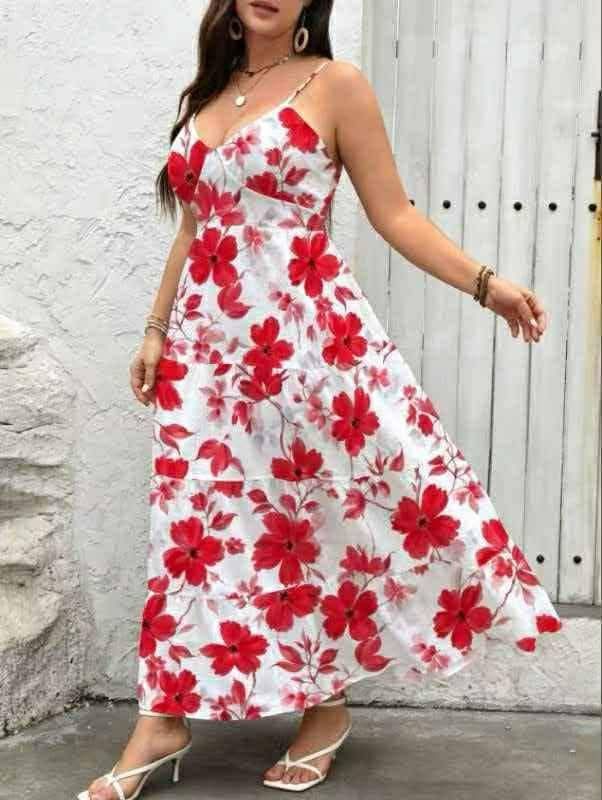 Maxi Dress (Category: Dresses) located in Manila. Submitted by nikita02_kara (Listing ID 1470870022, Image 3). Description: 📌Maxi Floral Dress spagetti strap ribbob at the back available blue.red freesize Maxi Dress brown garterized baloon floral brown Maxi Dress Purple garterized at the back.