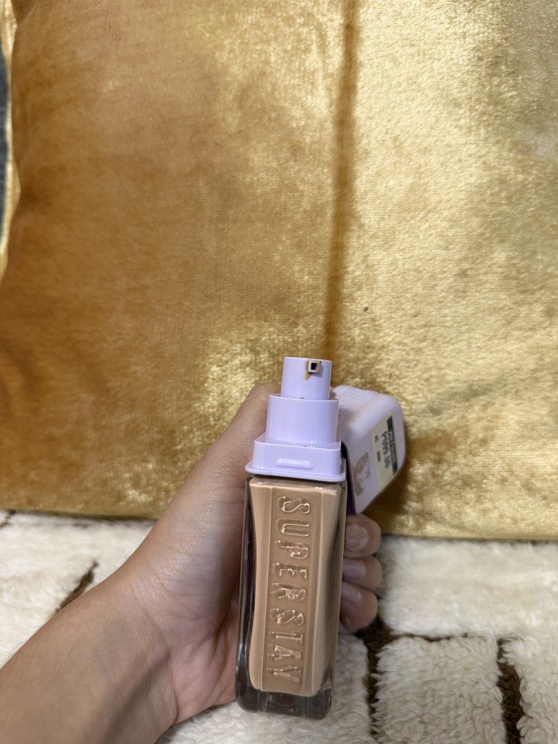 Maybelline Super Stay Foundation (shade 120) (Category: Makeup) located in Manila. Submitted by bln.preloved (Listing ID 1470849965, Image 3). Description: - About 60% full - fairly used - hindi ko na nagagamit.