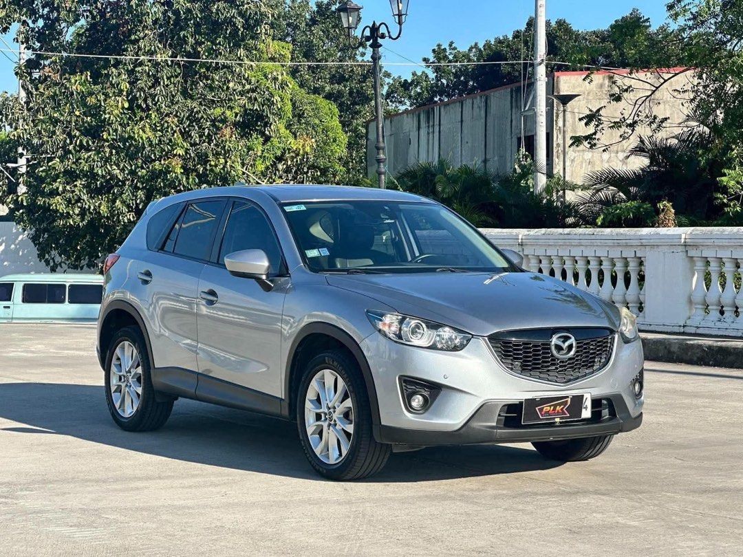 Mazda CX-5 A/T Auto (Category: Used Cars) located in Manila. Submitted by quality_cars (Listing ID 1470919639, Image 2). Description: CASH•TRADE-IN•FINANCING 2014 Mazda CX-5 Automatic Financing computation: All in Downpayment: P100,000 Inclusion: -chattel fee included -transfer of ownership included -Insurance not Included Monthly: 2yrs-17,875 3yrs-13,292 4yrs-11,165 Cash Payment: Price: 398,000 Plate#: AAL-9934 ODO: 64k mileage only Automatic Tr