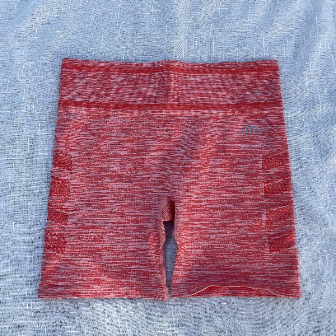 MB ACTIVE CYCLING SHORTS (Category: Activewear) located in Basista. Submitted by b.boutique (Listing ID 1470837608, Image 1). Description: MB ACTIVE CYCLING SHORTS Size: 30-34 Color: Pink Like new condition!! Ribbed-like texture! Not drifit!.
