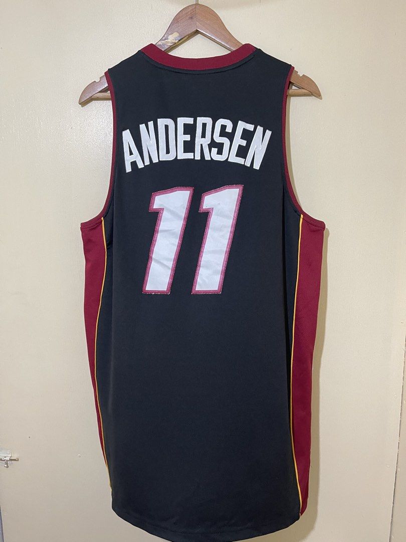 Miami Heat Jersey (ANDERSEN) (Category: Tshirts & Polo Shirts ) located in Bislig. Submitted by ejpombo (Listing ID 1470789841, Image 2). Description: 📍Miami Heat Jersey (ANDERSEN) ▪︎SIZE: M on tag ▪︎ DIMES : L30 Back32 x W22 ▪︎EXCELLENT CONDITION ▪︎ COLOR RATE : 9.5/10 ▪︎ WASH AND READY TO WEAR ▪︎ ISSUE: NONE MINE : 850 ●COURIER: J&T ●MOP: GCASH/PAYMENT FIRST ●LOCATION: MANGAGOY BISLIG CITY SURIGAO DEL SUR (MINDANAO) PA TAG PO PA UNTAG NALANG P
