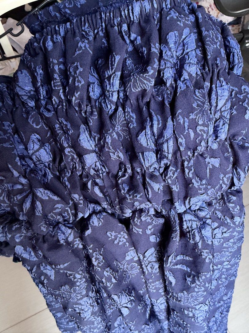 Midi dress blue (Category: Dresses) located in Paranaque City. Submitted by iamminel (Listing ID 1470807583, Image 2). Description: Midi dress color blue kept unused / new fits 2XL-3XL garterize at the back .