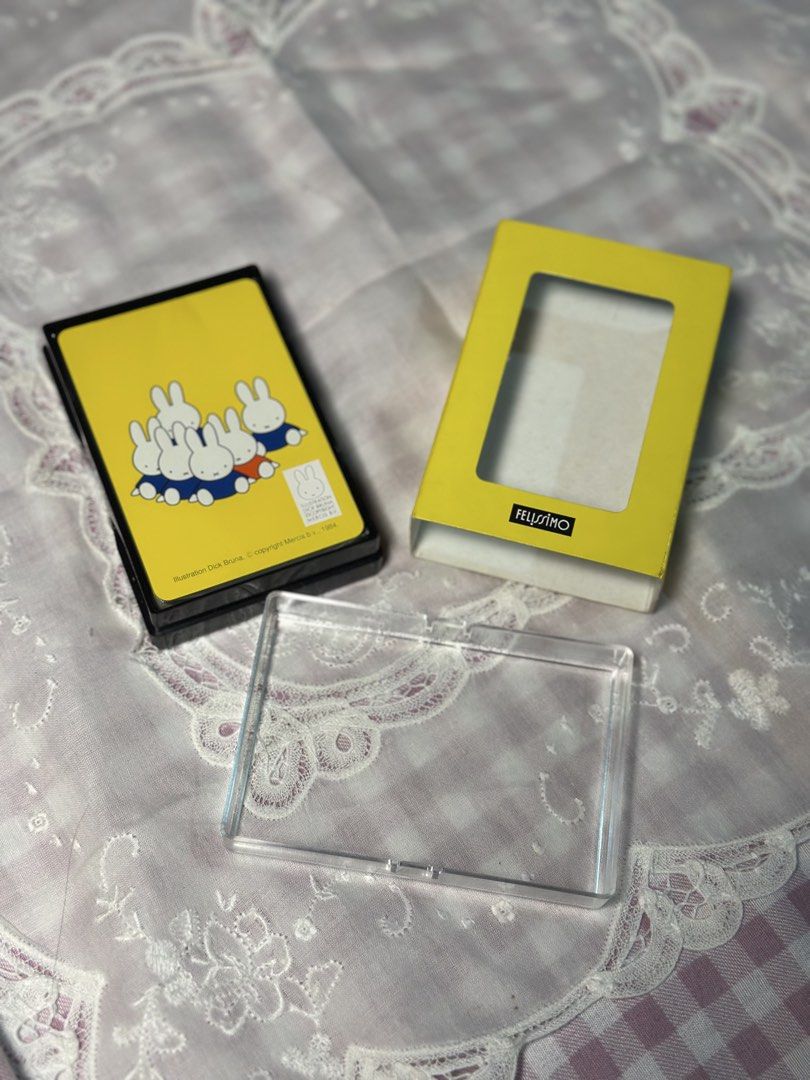 Miffy playing card X Felissimo (Category: Other Merchandise) located in Davao. Submitted by favoritepreloved (Listing ID 1470886828, Image 3). Description: 💜 Fix price.