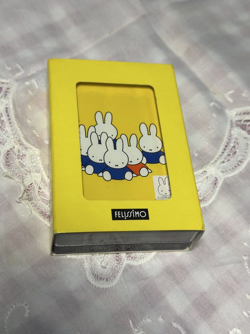 Miffy playing card X Felissimo (Category: Other Merchandise) located in Davao. Submitted by favoritepreloved (Listing ID 1470886828, Image 1). Description: 💜 Fix price.