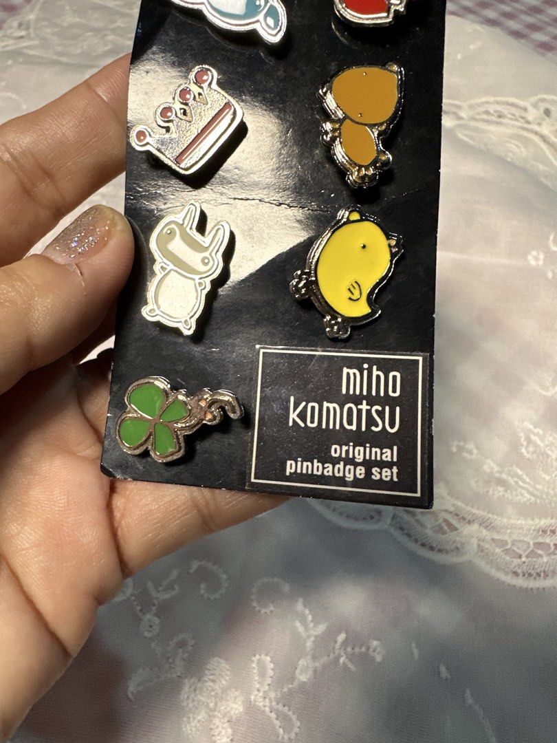 miho komatsu original pinbadge set (Category: J-Wave Merchandise) located in Davao. Submitted by favoritepreloved (Listing ID 1470819636, Image 3). Description: .