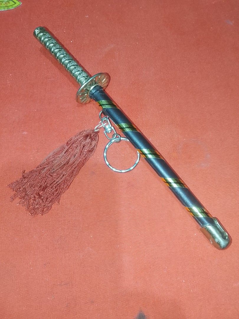 Mini Katana Keychain Charm (Category: Vintage Collectibles) located in Santo Tomas. Submitted by retrotastic (Listing ID 1470842806, Image 3). Description: approx 8 inches. Japan.