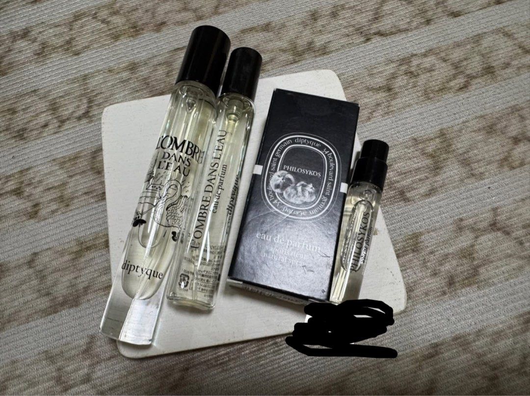 Mini sample DYPTIQUE PHILOSYKOS (Category: Fragrance & Deodorants) located in Agdangan. Submitted by lavishbyji22912 (Listing ID 1470831710, Image 1). Description: Authentic See photo Can buy it to avoid blind buy.