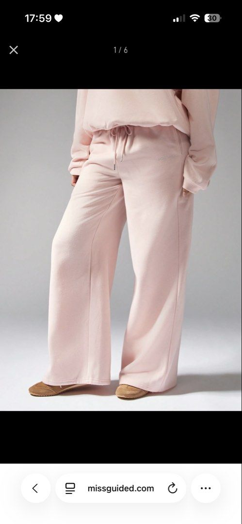 Missguided “Maid of Honor” Sweatpants (Category: Other Bottoms) located in Manila. Submitted by juliaxgamboa (Listing ID 1470834635, Image 1). Description: 26-30” waist.