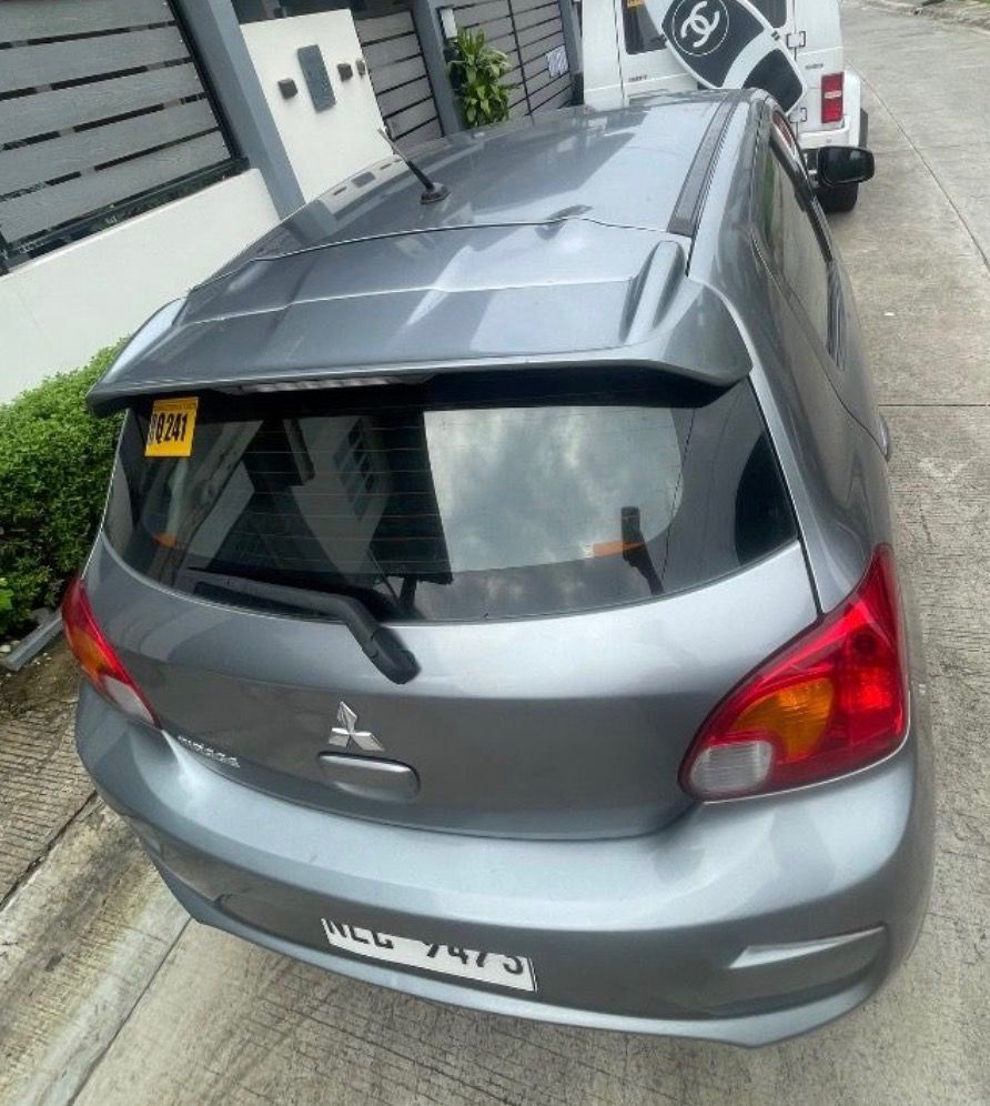 Mitsubishi Attrage 1.2 Elegance CVT (A) (Category: Used Cars) located in Taytay. Submitted by abonitallamanansala (Listing ID 1470790054, Image 2). Description: The Mitsubishi Mirage 2022 hatchback. 1st owner .