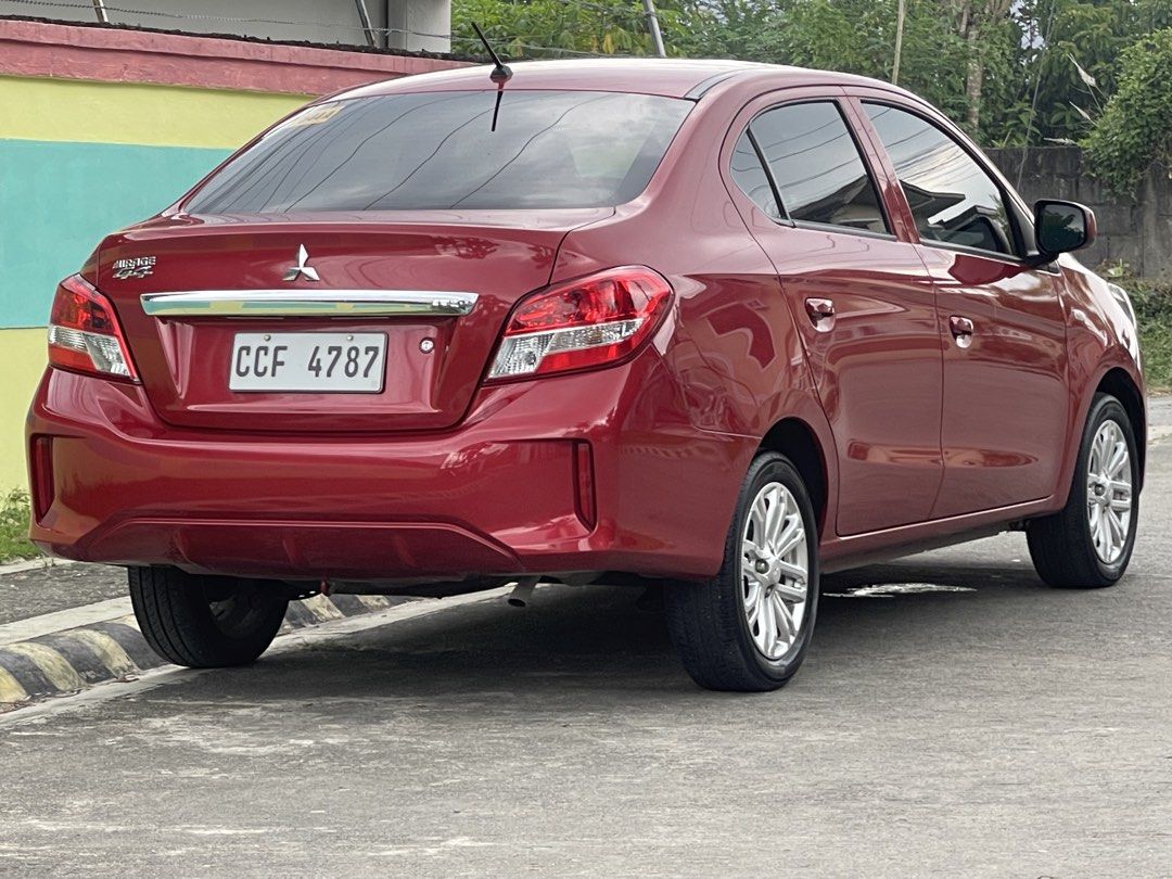 Mitsubishi Mirage g4 Glx Auto (Category: Used Cars) located in Capas. Submitted by justinsebastian_353 (Listing ID 1470885904, Image 3). Description: 📣2024 MITSUBISHI MIRAGE G4 automatic transmission 👍CASH/TRADE/FINANCING ✅1.2 engine ✅very fuel efficient ✅13k mile age orig ✅Head unit ✅fabric seats ✅Cold ac 🏷️Price 485,000 No issue Verry brand new condition Capas tarlac📍 ☎️ 0963 279 0979 THANK YOU GOD BLESS.
