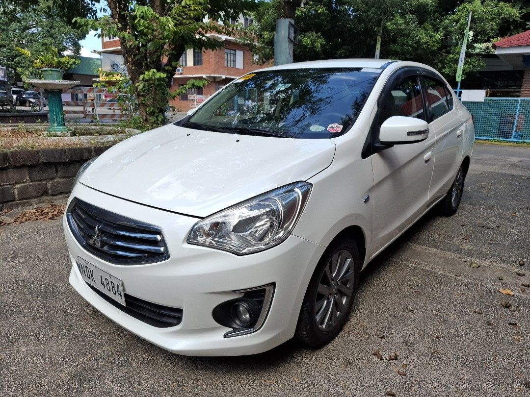 Mitsubishi Mirage GLS Auto (Category: Used Cars) located in San Pedro. Submitted by powlah (Listing ID 1470748830, Image 2). Description: FOR SALE!🚘 2019 MITSUBISHI MIRAGE GLS AUTOMATIC Push start top of the line Mileage: 98,000 Smooth engine & transmission Alaga sa change oil Fresh in & out Cold aircon Thick tires 90% Complete docs Registered Ready to transfer Issue? Gagamitin niyo nalang po, ready for long drive 🏷Price: ₱375k slight nego. see