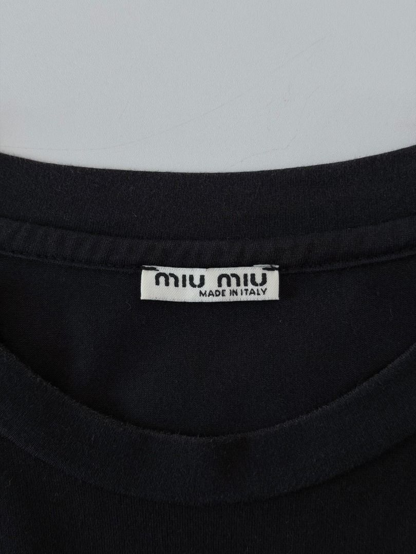 Miu Miu Disney shirt (Category: Shirts) located in Cabanatuan. Submitted by argarments.ph (Listing ID 1470849615, Image 3). Description: Tagged: Medium on tag Width 18.5" | Length 26.5" Condition: Great condition Issue(s): -.
