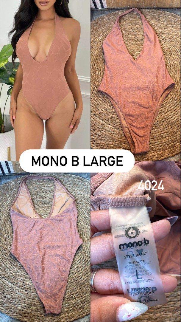 Mono b large (Category: Bikinis & Swimsuits) located in Malabon City. Submitted by lheithriftshop (Listing ID 1470812670, Image 2). Description: .