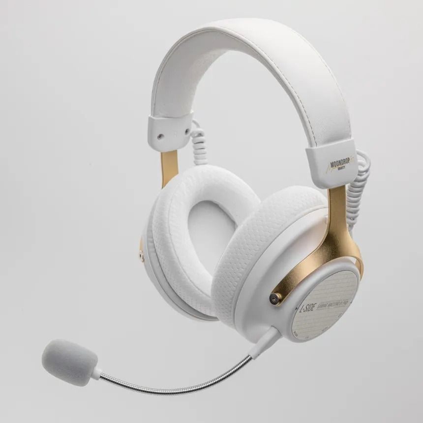 Moondrop Gm01 Pro Wireless Gaming Headphones (Category: Headphones & Headsets) located in Baguio. Submitted by eorlia112 (Listing ID 1470774900, Image 2). Description: Moondrop GM01 Pro - White Brand New - Sealed ㅤ MOP: Gcash Open for meetup/pickup..