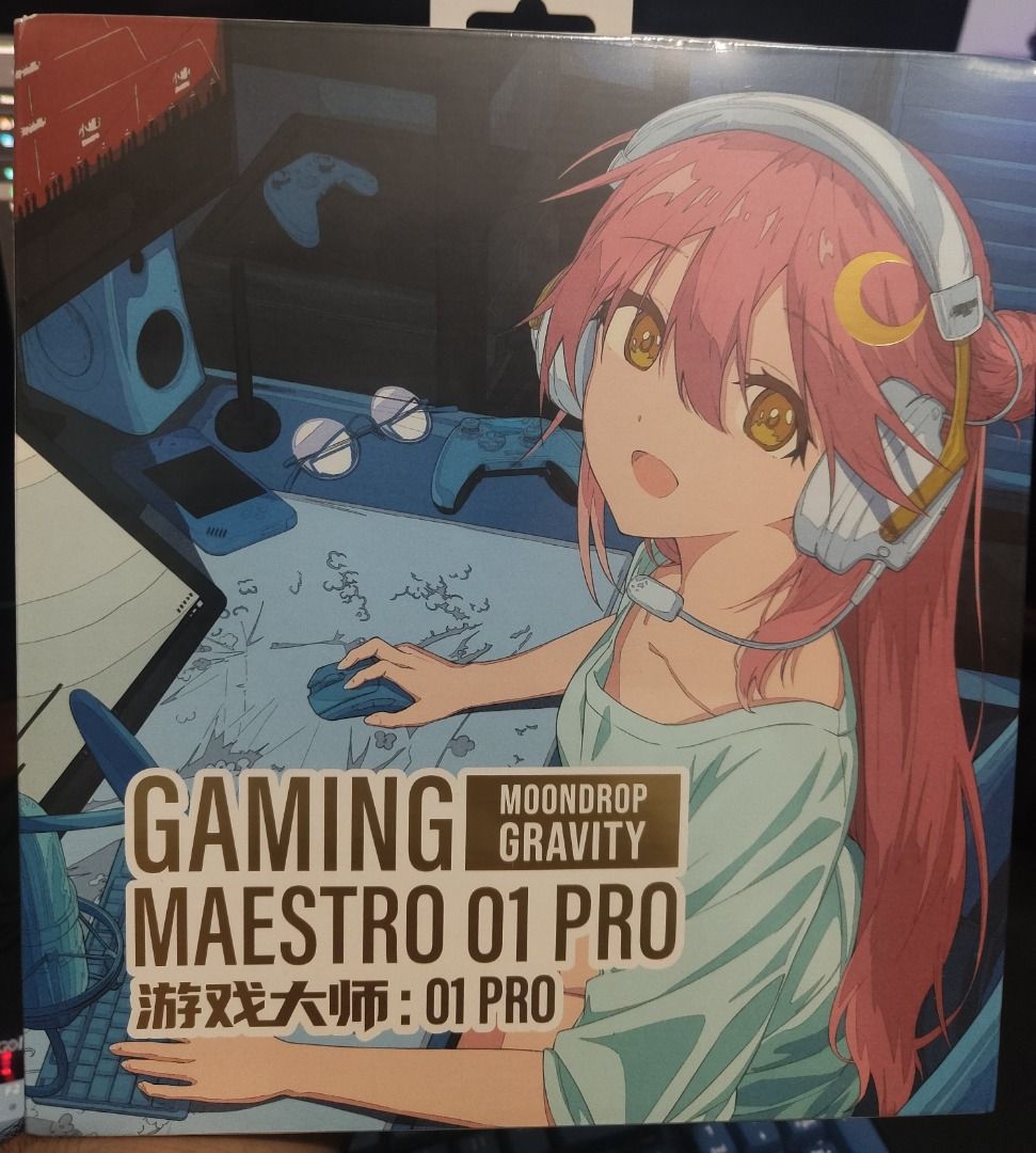 Moondrop Gm01 Pro Wireless Gaming Headphones (Category: Headphones & Headsets) located in Baguio. Submitted by eorlia112 (Listing ID 1470774900, Image 1). Description: Moondrop GM01 Pro - White Brand New - Sealed ㅤ MOP: Gcash Open for meetup/pickup..