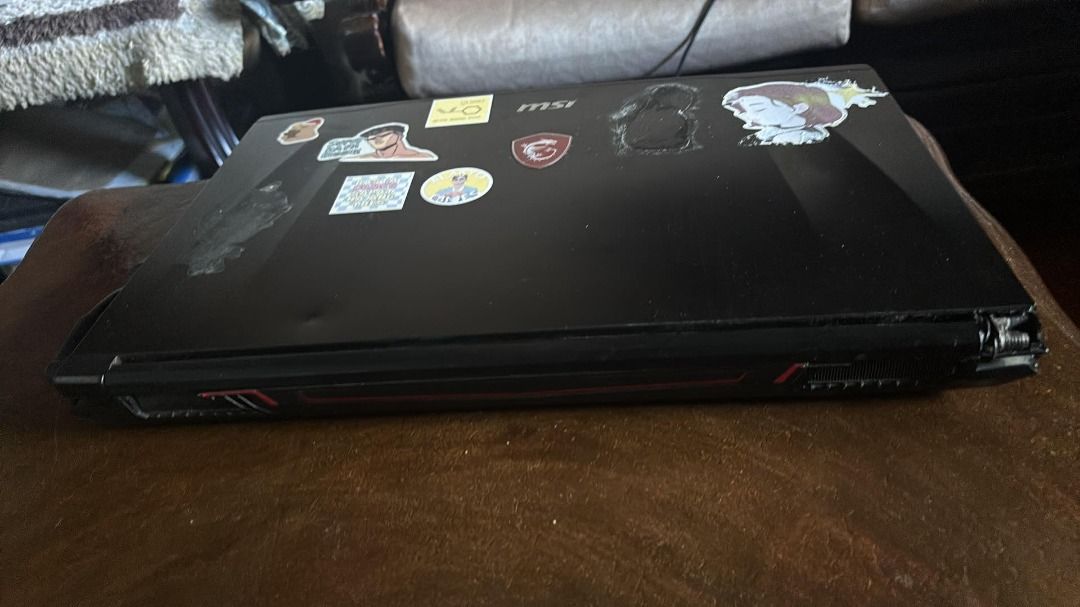 MSI GF62 7RE (Category: Laptops & Notebooks) located in Caloocan City. Submitted by luckybear.45d765 (Listing ID 1470792417, Image 1). Description: MSI GAMING LAPTOP Model: GF62 7RE CPU: intel core i7-7700HQ 9thgen GPU: GTX 1050-TI 4GB Ram: 2x8 GB ddr4 2667 Storage: 500GB SSD 1T HDD Inclusions: MSI ORIGINAL BOX MSI LAPTOP BAG Issues with the unit: -Stickers or sticker residue on the laptop -Damaged plate of hinge but working -May bakbak sa panel 