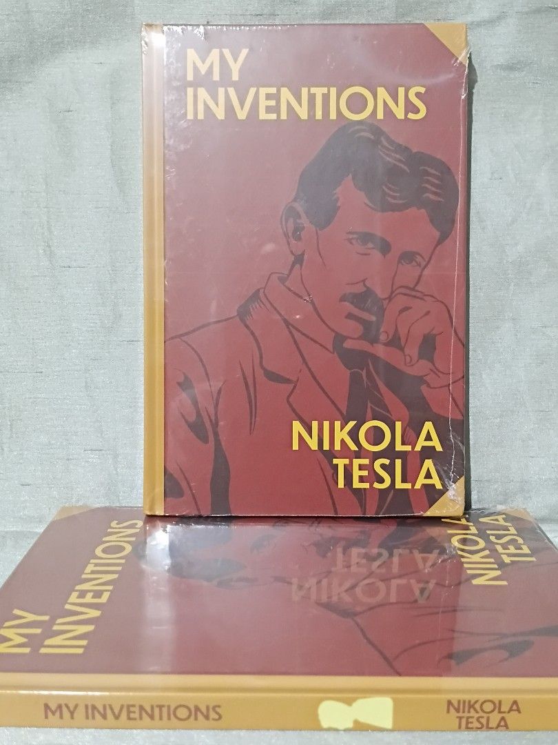 My Inventions Nikola Tesla Book (Category: Storybooks) located in Manila. Submitted by krishna_ayanami (Listing ID 1470853000, Image 1). Description: - Title: Autobiography by Nikola Tesla - Condition: Brand new, still wrapped in plastic packaging, completely unopened and unread - Content: Recounts his childhood, electrical engineering career, groundbreaking experiments, and the alternating-current system - Ideal For: Fans of history, science, bi