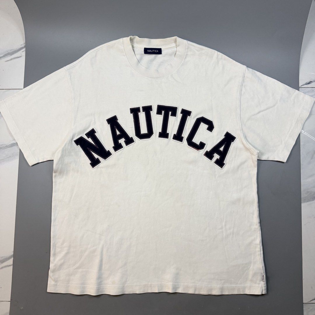 Nautica - Arch Logo JP Shirt (Category: Tshirts & Polo Shirts ) located in Paranaque City. Submitted by millennial_goodz (Listing ID 1470908586, Image 1). Description: WTS Nautica - Arch Logo JP Shirt Size Medium Dimensions: 23.5" / 28" Very good condition - Needs wash Authentic DM.