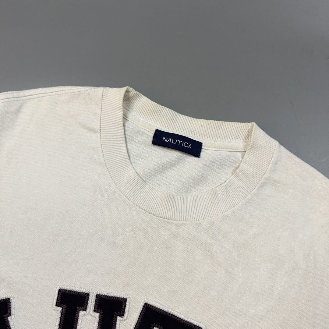 Nautica - Arch Logo JP Shirt (Category: Tshirts & Polo Shirts ) located in Paranaque City. Submitted by millennial_goodz (Listing ID 1470908586, Image 3). Description: WTS Nautica - Arch Logo JP Shirt Size Medium Dimensions: 23.5" / 28" Very good condition - Needs wash Authentic DM.