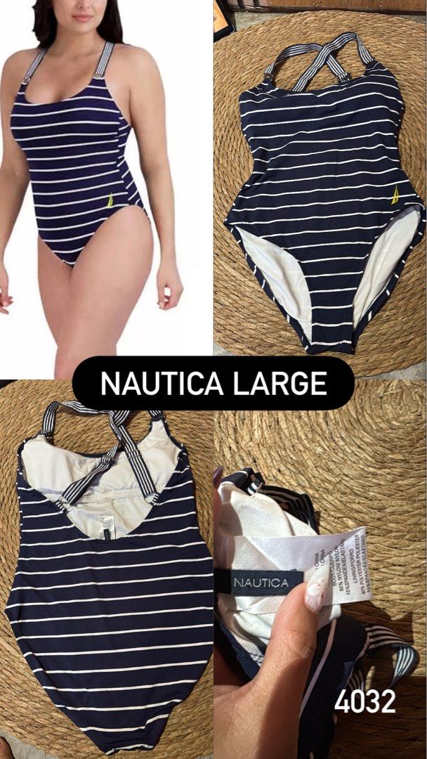 Nautica one pice large (Category: Bikinis & Swimsuits) located in Malabon City. Submitted by lheithriftshop (Listing ID 1470829126, Image 2). Description: .