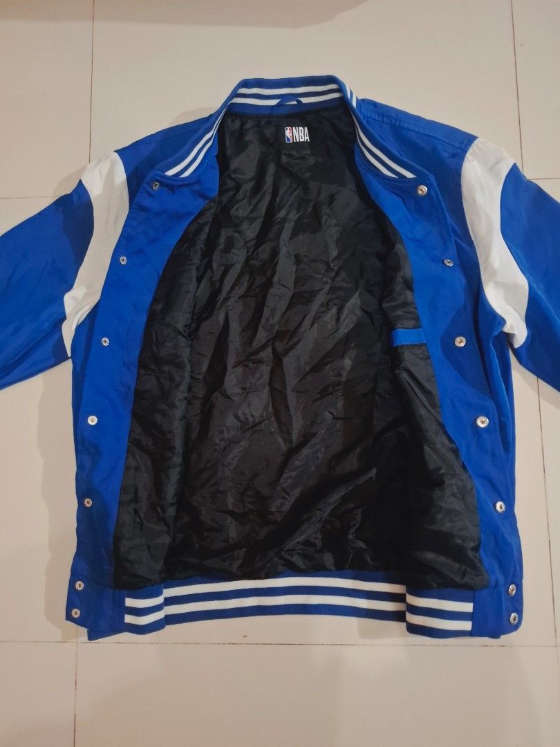 NBA x Primark Golden state warriors varsity jacket (Category: Coats, Jackets and Outerwear) located in Narvacan. Submitted by jigger85_2ndaccount (Listing ID 1470867632, Image 3). Description: NBA x Primark Golden state warriors varsity jacket like new 9.7/10 condition no issue embroidered print / logo size: large dimes: 23 x 27 bought in UK loc. ilocos sur.