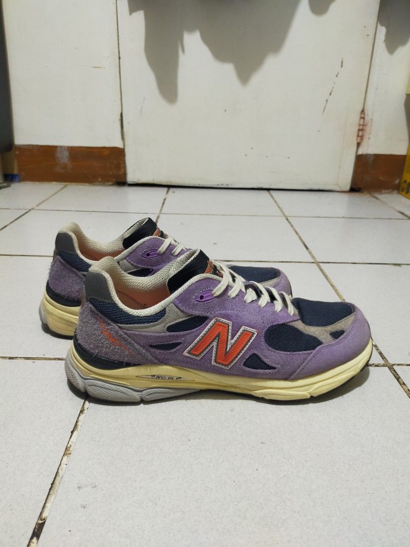 New Balance 990v3 Teddy Santis (Category: Sneakers) located in Manila. Submitted by patinacollectives2.0 (Listing ID 1470865939, Image 3). Description: New Balance 990v3 Teddy Santis Raw Amethyst M990TD3 Size 10US 44EUR Made in USA Really good condition for it's age Minor signs of usage only Very rare colorway and probably the best V3 Teddy Santis released RFS: Decluttering 3000+SF Marikina location Shipping via Lalamove or J&T.